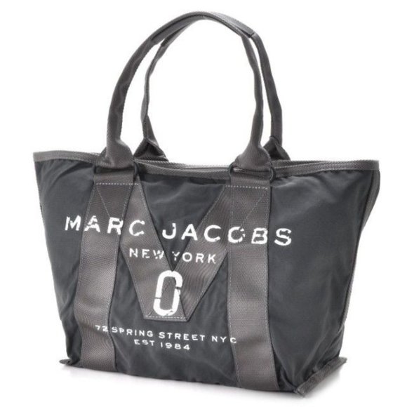 Mark Jacobs MARC JACOBS Logo Tote - M Canvas Tote Bag - Picture 9 of 9